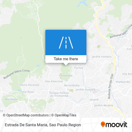 Estrada De Santa Maria map