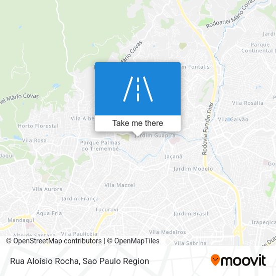 Rua Aloísio Rocha map