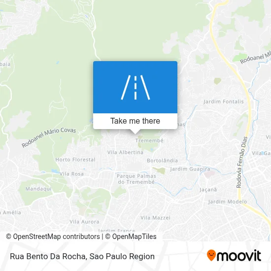 Rua Bento Da Rocha map