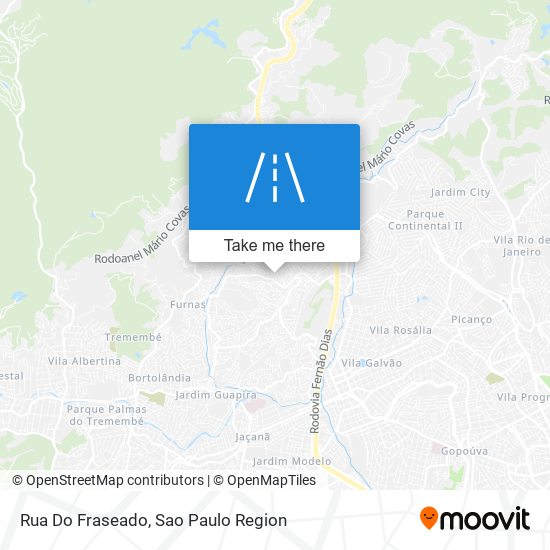 Rua Do Fraseado map