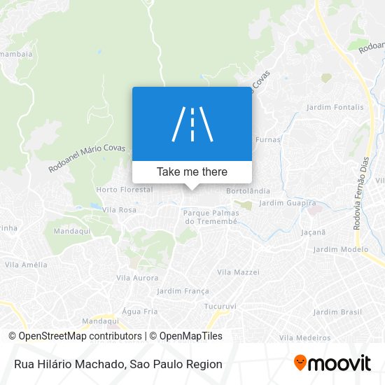 Rua Hilário Machado map