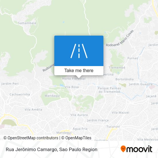 Rua Jerônimo Camargo map