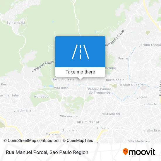 Rua Manuel Porcel map
