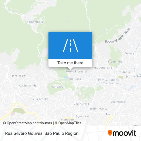 Rua Severo Gouvêa map