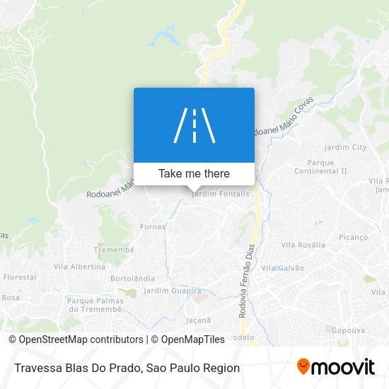Travessa Blas Do Prado map