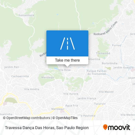 Travessa Dança Das Horas map