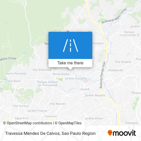 Travessa Mendes De Calvos map