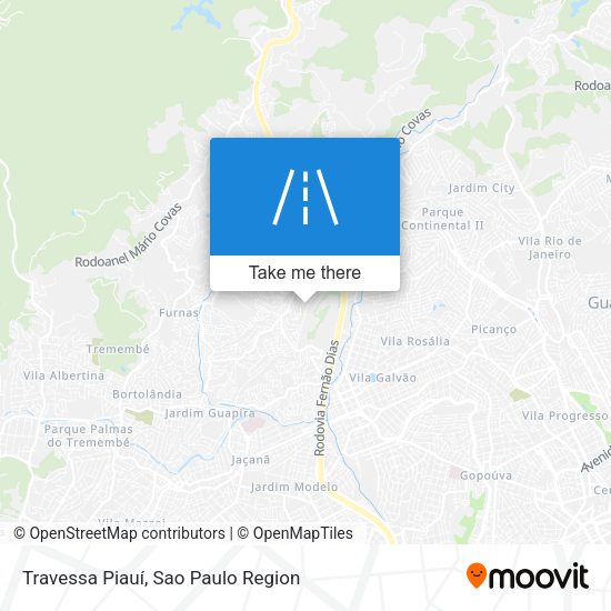 Travessa Piauí map