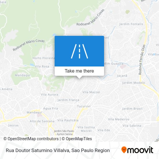 Rua Doutor Saturnino Villalva map