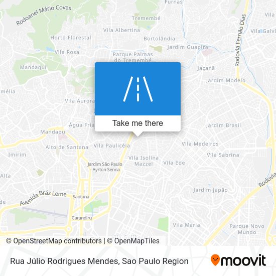 Rua Júlio Rodrigues Mendes map