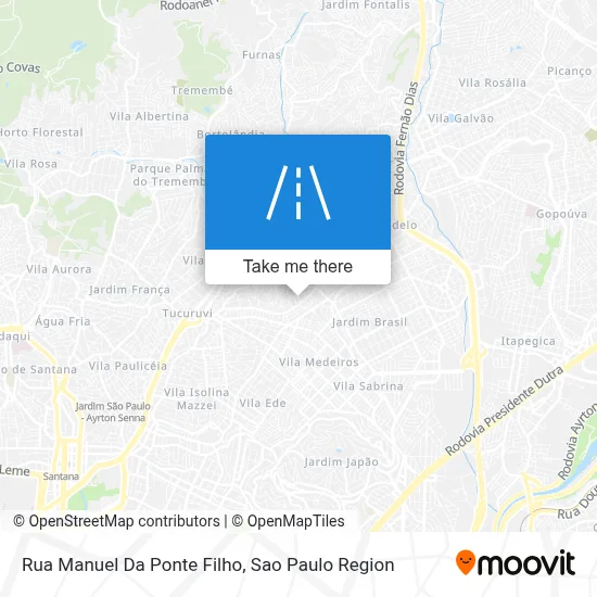 Rua Manuel Da Ponte Filho map