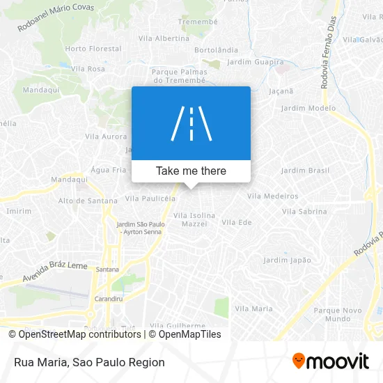 Rua Maria map