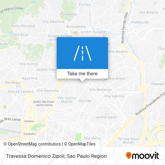 Travessa Domenico Zipoli map
