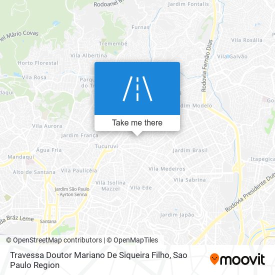 Travessa Doutor Mariano De Siqueira Filho map