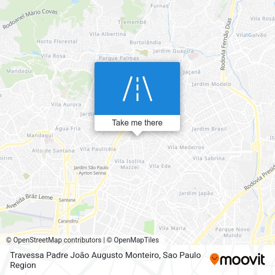 Travessa Padre João Augusto Monteiro map