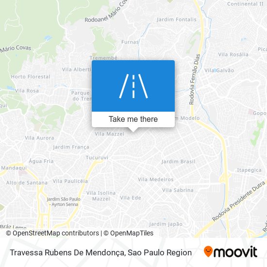 Travessa Rubens De Mendonça map