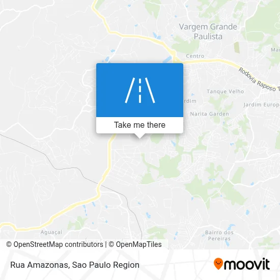Rua Amazonas map