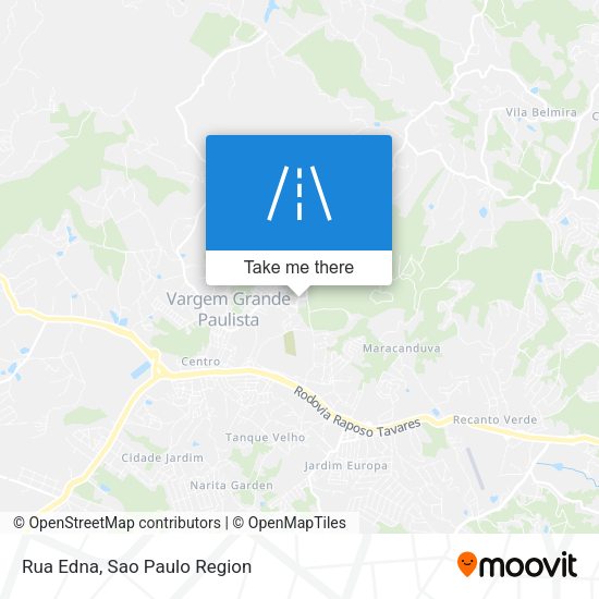 Rua Edna map