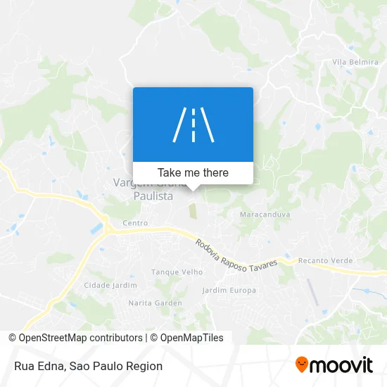 Rua Edna map