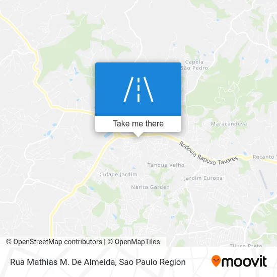 Rua Mathias M. De Almeida map