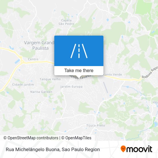 Rua Michelângelo Buona map