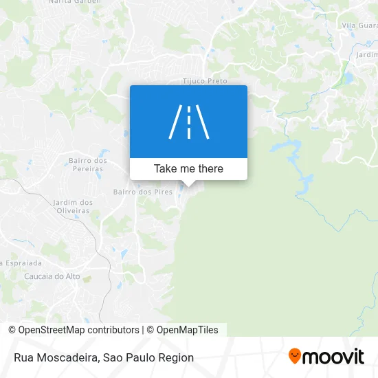 Rua Moscadeira map