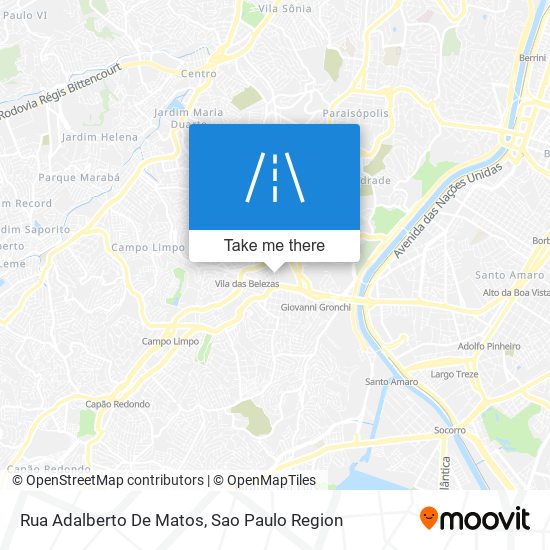 Rua Adalberto De Matos map