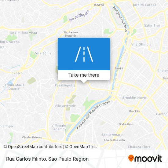 Rua Carlos Filinto map