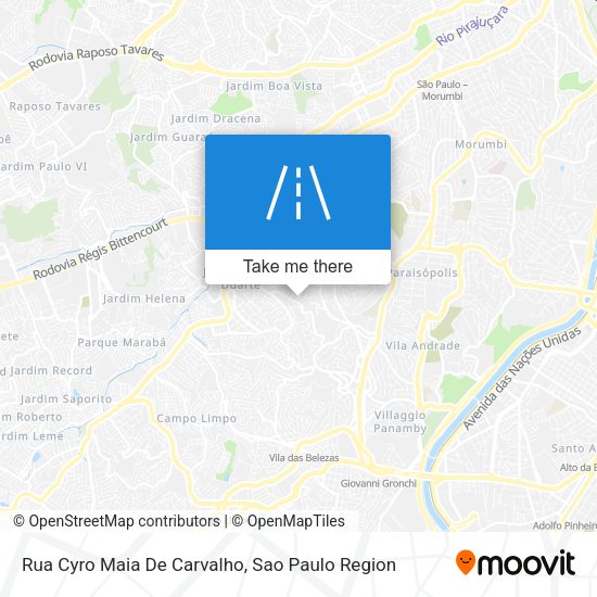 Rua Cyro Maia De Carvalho map