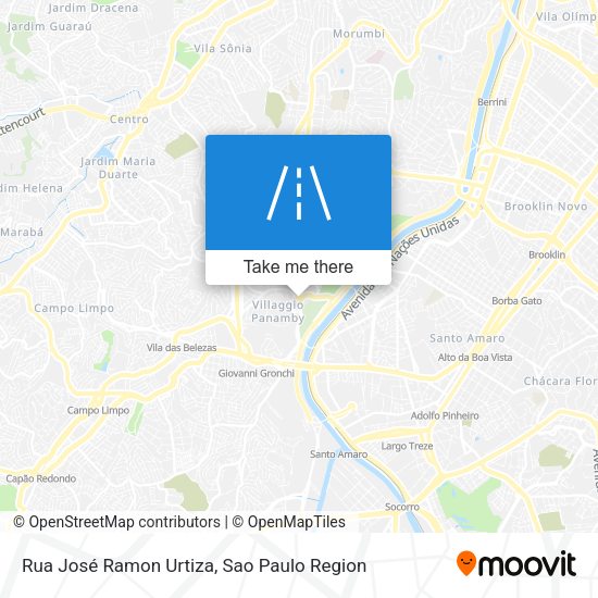 Rua José Ramon Urtiza map