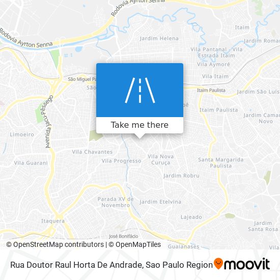 Rua Doutor Raul Horta De Andrade map