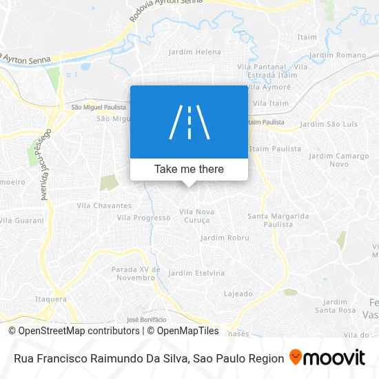 Rua Francisco Raimundo Da Silva map