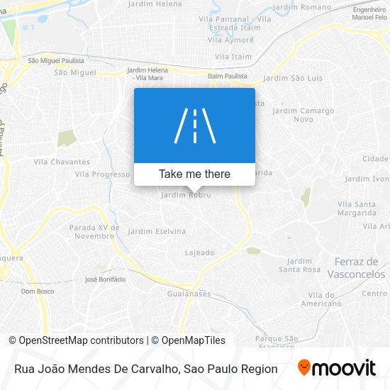 Rua João Mendes De Carvalho map