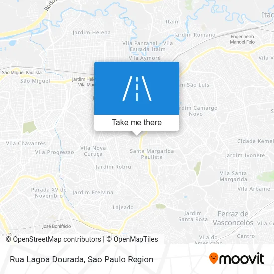 Rua Lagoa Dourada map