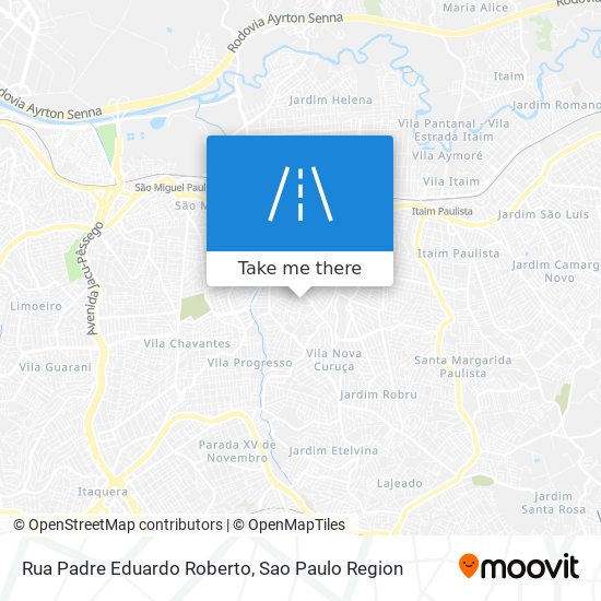 Mapa Rua Padre Eduardo Roberto