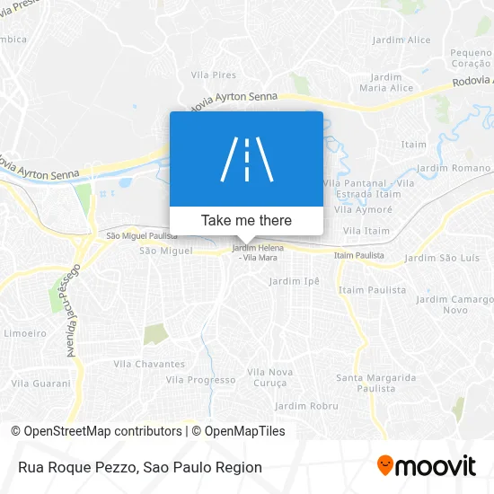 Rua Roque Pezzo map