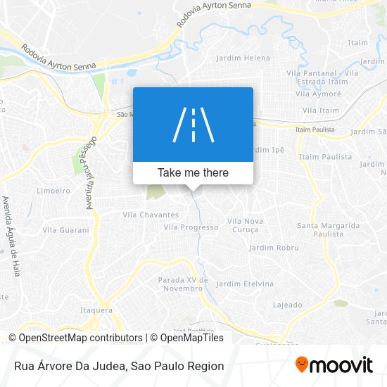 Rua Árvore Da Judea map
