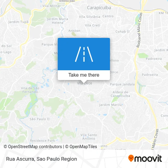 Rua Ascurra map