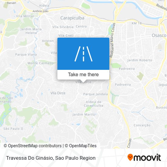 Travessa Do Ginásio map