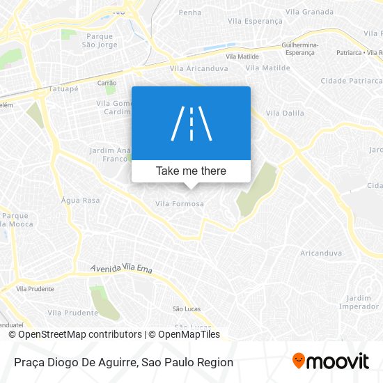 Mapa Praça Diogo De Aguirre