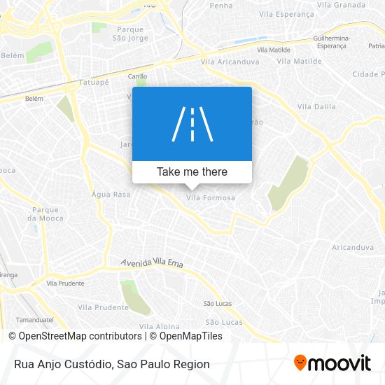 Rua Anjo Custódio map