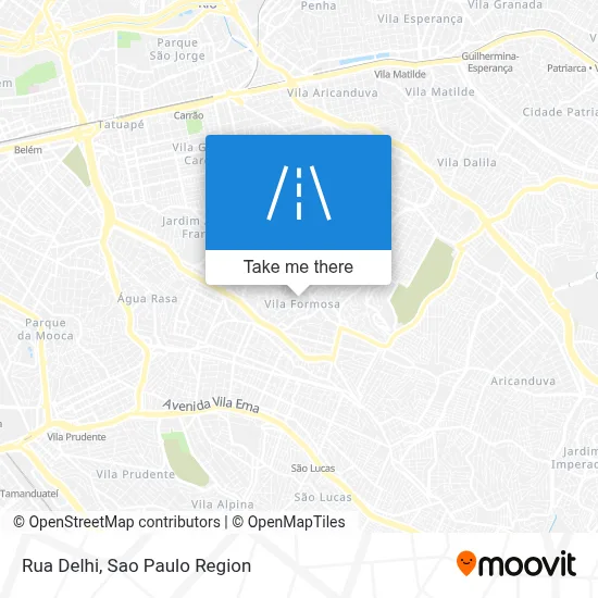 Rua Delhi map