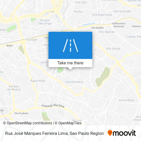 Rua José Marques Ferreira Lima map