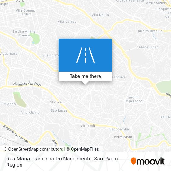 Rua Maria Francisca Do Nascimento map