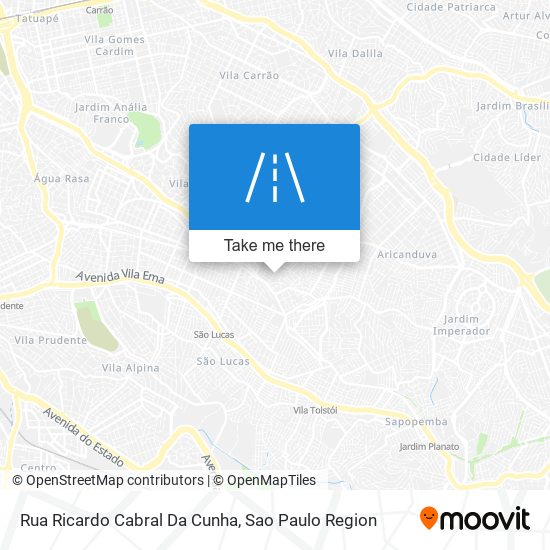 Rua Ricardo Cabral Da Cunha map
