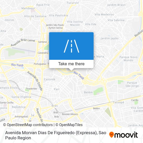 Avenida Morvan Dias De Figueiredo (Expressa) map