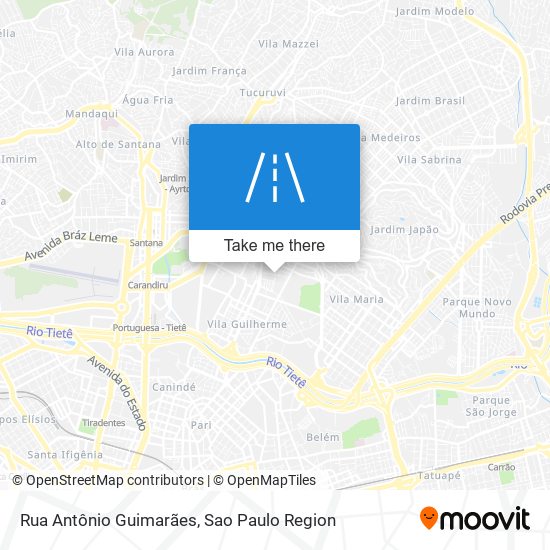 Rua Antônio Guimarães map