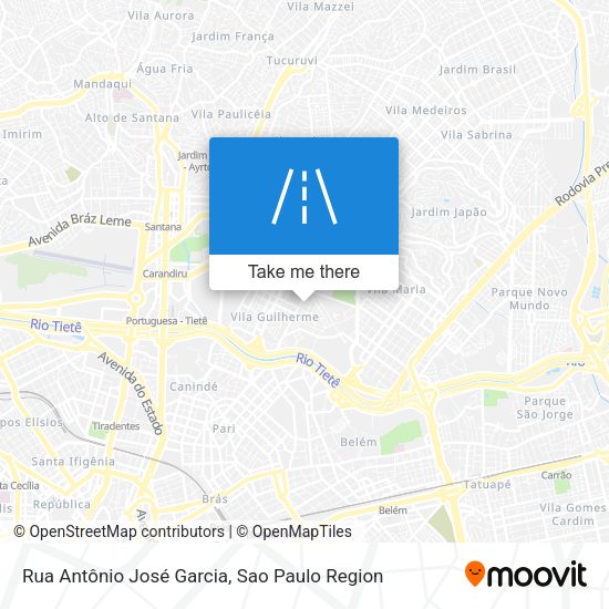 Rua Antônio José Garcia map