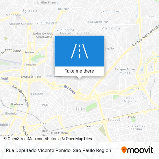 Rua Deputado Vicente Penido map