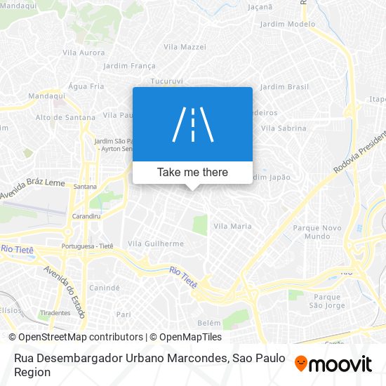 Rua Desembargador Urbano Marcondes map